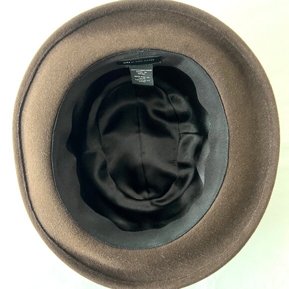 Marc by Marc Jacobs Brown Rabbit Hair Hat, Excellent Condition! - Picture 8 of 14